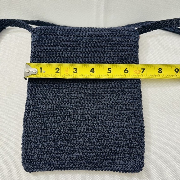 Carlos D'Santi Patriotic Woven Crossbody Red, White & Blue Bag July 4th America - Picture 3 of 9